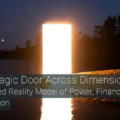 The Magic Door Across Dimensions: Layered Reality Model of Power, Finance, and Perception